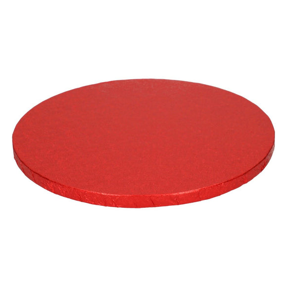 FunCakes Cake Drum Rond Ø25cm -Rood-