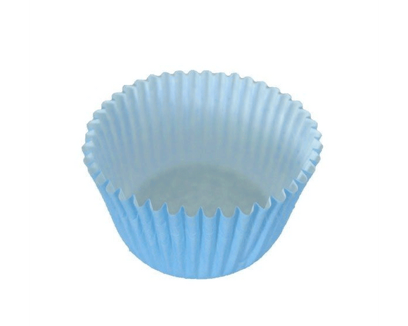 Mini Cupcake Vorm Blauw (200st)